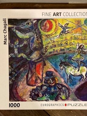 Eurographics Marc Chagall " The Circus Horse" 1000 pc. puzzle